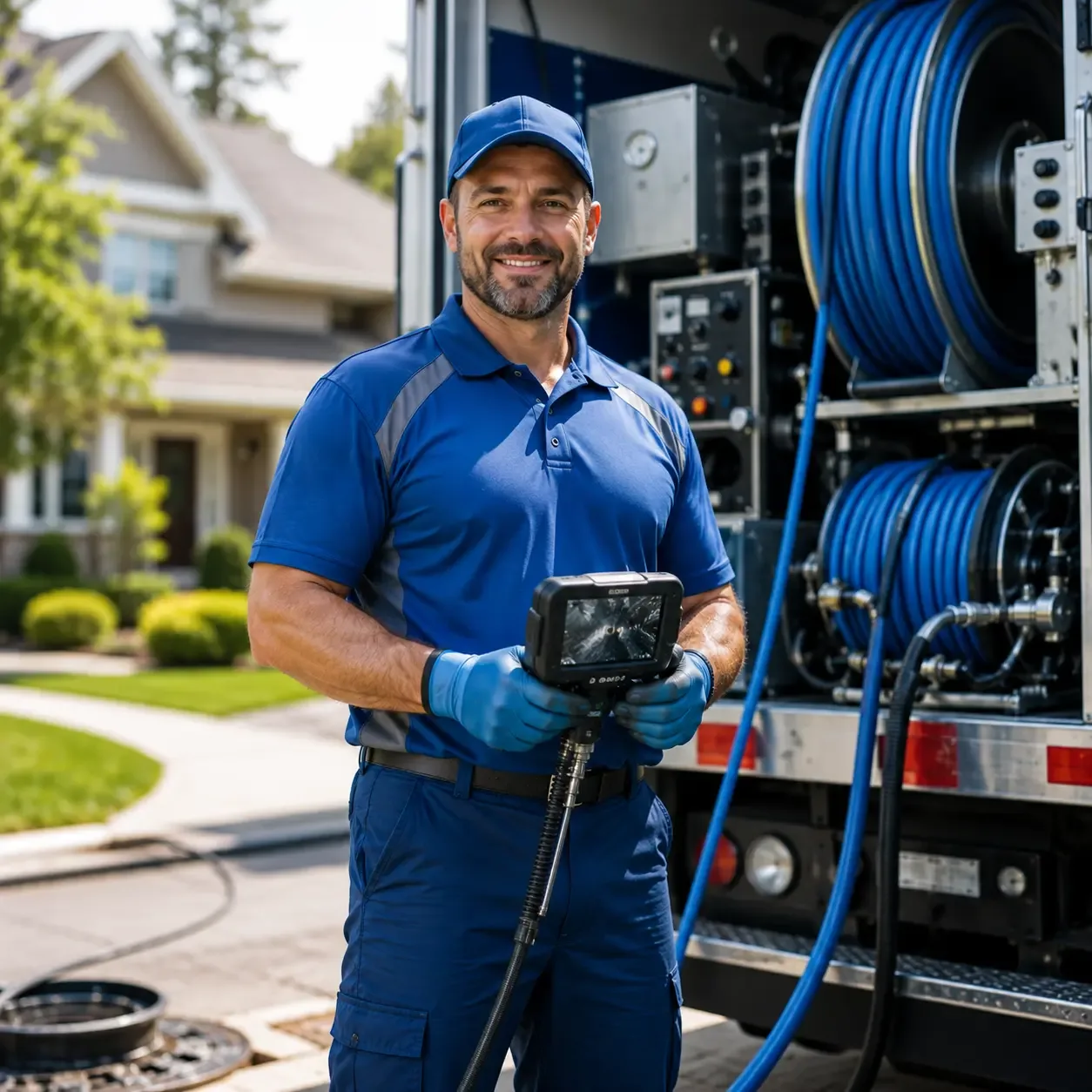Local outdoor drain cleaning specialists in Cumming, IA